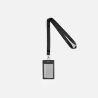 Лента для бейджа Pin, черная