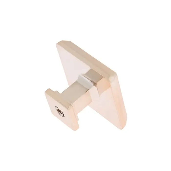 Ручка-кнопка CAPPIO, 35х35 мм, пластик, цвет золото