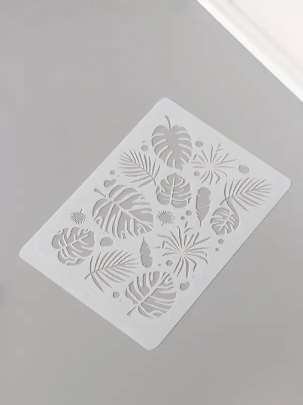 Трафарет пластик А5 "Монстера" 14,8х21 см