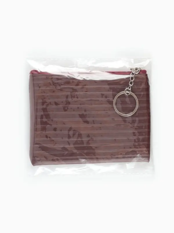 Кошелек жен 13-01-01 Июнь2509, 15*0,5*11 см, отд на молнии, бордо