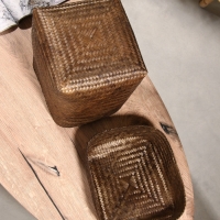 Корзинка плетеная "Рино" 25х25х28 см