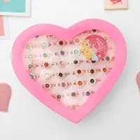 Кольцо детское &laquo;Выбражулька&raquo; орбита, цвет МИКС в золоте, безразмерное