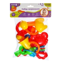 Набор погремушек &laquo;Африка&raquo;, 6 шт., Крошка Я