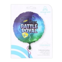 Шар фольгированный 18" &laquo;Королевская битва&raquo; Battle Royal, круг