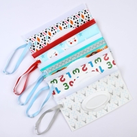 Контейнер для салфеток с петелькой &laquo;Коляски&raquo;, цвет МИКС