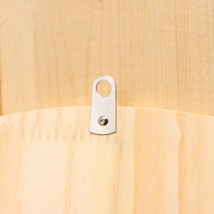 Термометр-гигрометр "Шайка", дерево