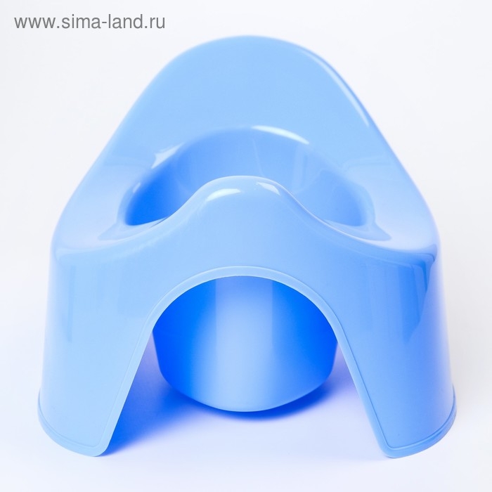 Горшок детский, цвет голубой