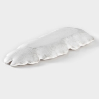 Блюдо для фруктов Доляна &laquo;Золотой лист&raquo;, 37&times;14 см, цвет золотой