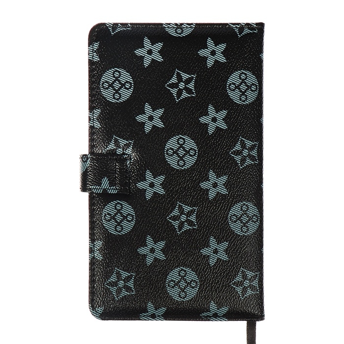 Планинг карманный недатированный, 80 листов, 100х170 мм, deVENTE.Selena, твердая обложка кожзам с поролоном, хлястик, ляссе, блок 70%, черный