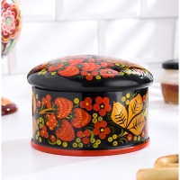 Коробка &laquo;Ягодка&raquo;, большая, 12-13&times;9-10 см, хохлома