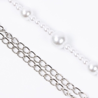 Заколка прядь с жемчугом новогодняя &laquo;Будь счастлива&raquo;, на Новый год, 7 х 6,4 см