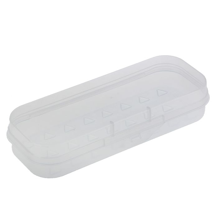 Пенал-футляр Стамм Cristal, 90 х 217 х 43 мм, пластиковый, прозрачный, бесцветный, европодвес Пенал-футляр Стамм Cristal, 90 х 217 х 43 мм, пластиковый, прозрачный, бесцветный, европодвес