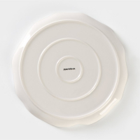 Тарелка фарфоровая обеденная Доляна &laquo;Млечный путь&raquo;, d=25 см, цвет бирюзовый