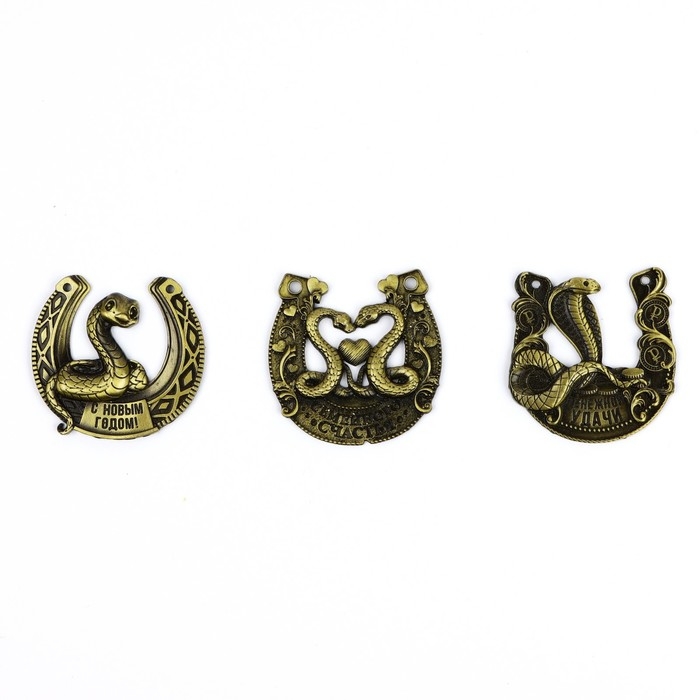 Подкова новогодняя &laquo;Новый год: Новогодняя&raquo;, МИКС, 5.5 см