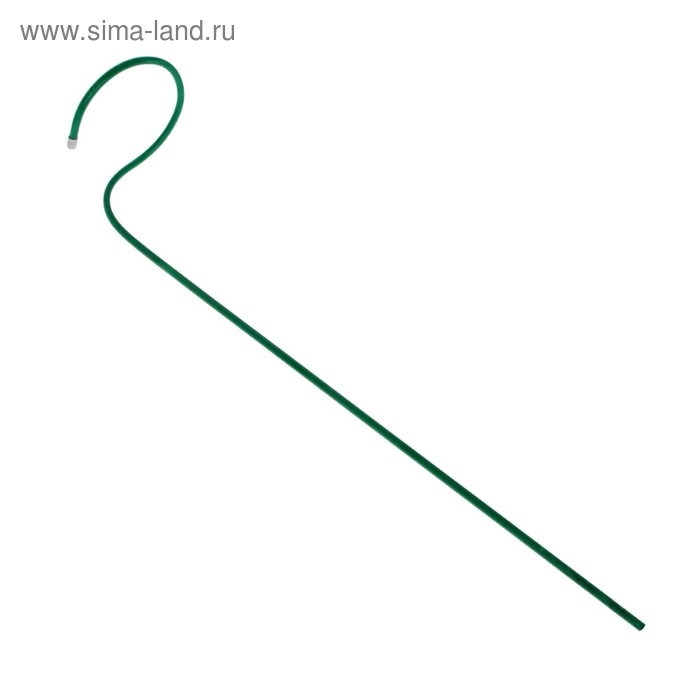 Кустодержатель для цветов, d = 20 см, h = 90 см, ножка d = 1 см, металл, зелёный