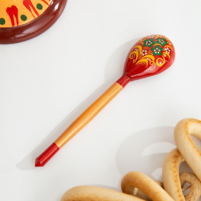 Ложка &laquo;Краснушка&raquo;, чайная, хохлома, микс