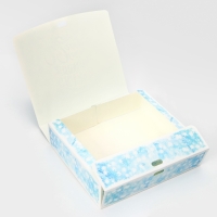 Новый год. Коробка подарочная новогодняя складная, упаковка, &laquo;Сказке Быть&raquo;, 20 &times; 18 &times; 5 см .