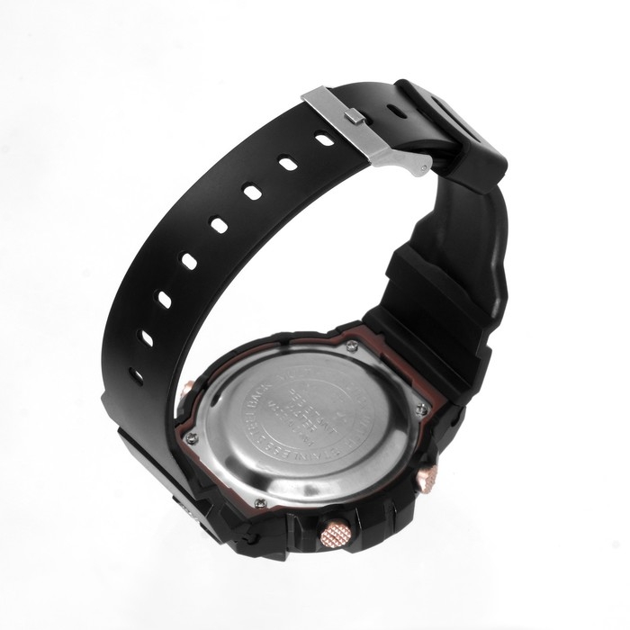 Часы наручные электронные "Jian Cheng", d-4.5 см, ремешок силикон 24.5 см