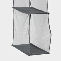 Органайзер для сумок 2 отделения LaDо́m, 40&times;15&times;80 см, цвет серый