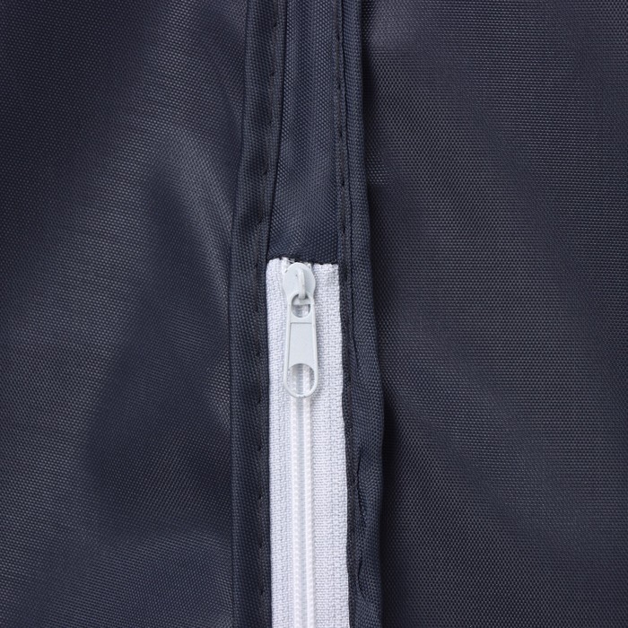 Чехол для одежды LaDо́m, ПВХ окно, плотный, 60&times;120 см, цвет графитовый