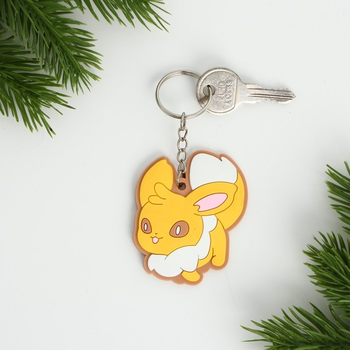 Брелок для ключей , резиновый, аниме &laquo;Милаш&raquo;, 6 х 4,9 см