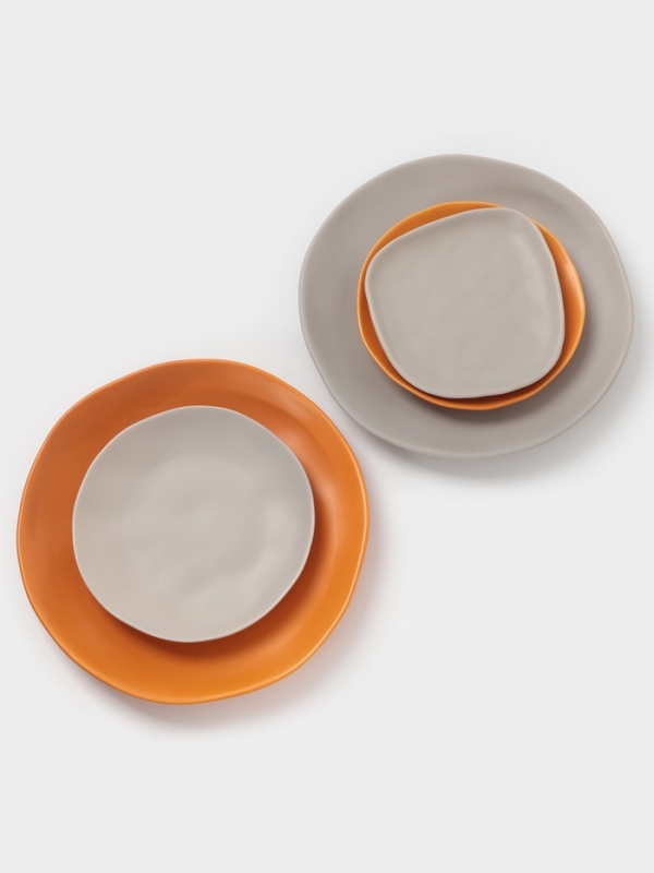 Тарелка  Magistro "Potter" 18см 18х17,7х2,5 цвет светло-серый