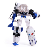 Робот &laquo;Полицейский мотоцикл&raquo;, трансформируется