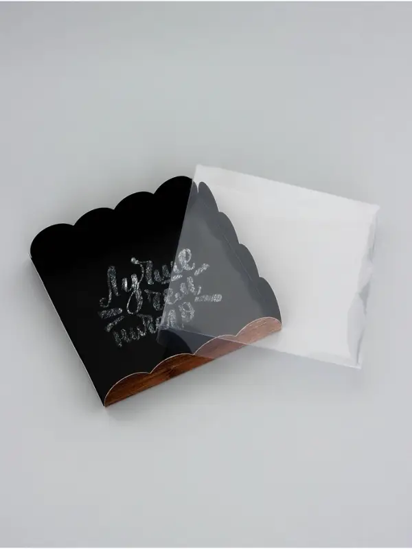 Коробка для печенья, &laquo;Лучше чем ничего&raquo;, 15&times;15&times;3 см