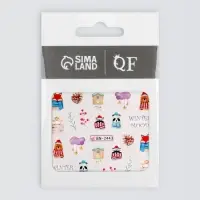 Слайдеры для ногтей &laquo;Winter mood&raquo;, разноцветные