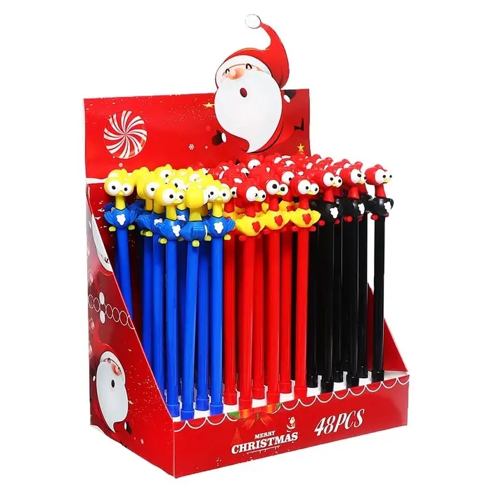 Ручка - прикол гелевая Calligrata &laquo;Курица&raquo;, МИКС