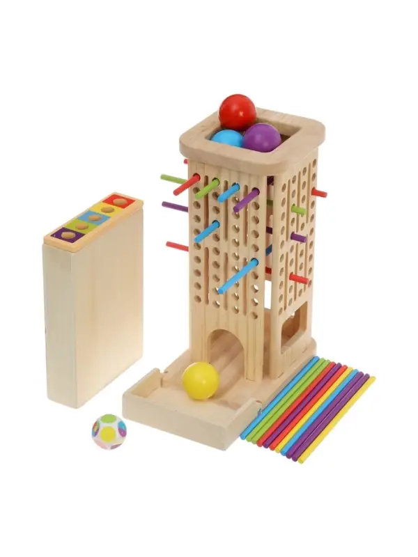 Сортер &laquo;Башня&raquo;, развивающий набор по методике Монтессори