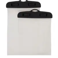 Набор водонепроницаемых чехлов для телефона, 2 штуки, размер 20х11 см, чёрные