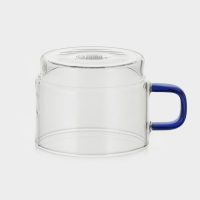 Набор стеклянных кружек на металлической подставке "Квартет", 4 шт, 250 мл