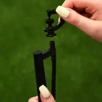 Форсунка-ороситель разбрызгивающая для капельного полива, h=56 см, с пикой, пластик, Greengo