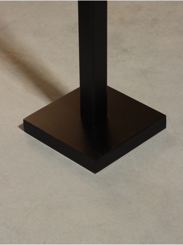 Каминный набор "Жар" сталь, кожа, 4 предмета, 15х15х61 см