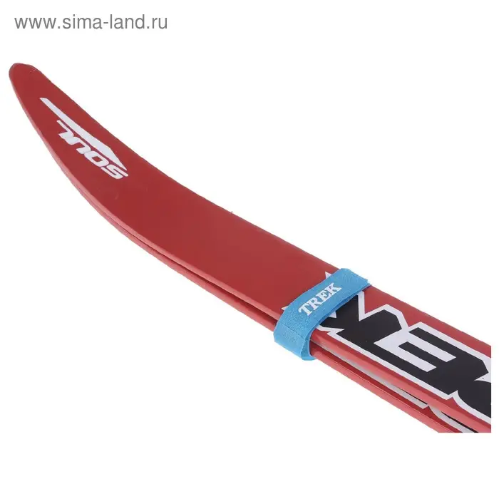 Зажим-липучка для лыж, узкий, бирюзовый, чёрный