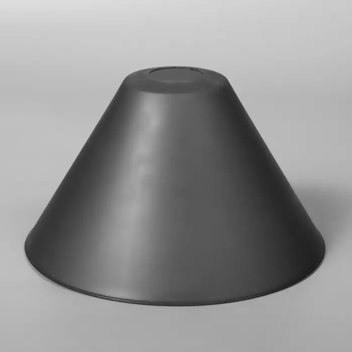Плафон отдельный &laquo;Конус&raquo;, Е27, дымчатый, 25&times;25&times;15 см