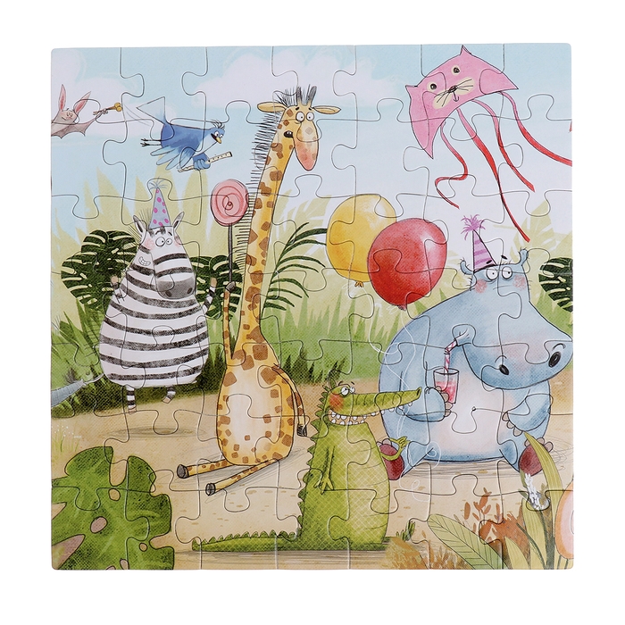 Пазлы 4 в 1 &laquo;Праздничная вечеринка&raquo;, 25, 36, 49, 64 элемента