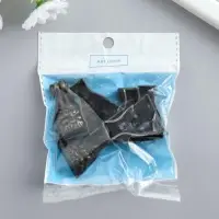 Уголок (ножка) для шкатулки металл "Маска" бронза 3,7х2,9 см