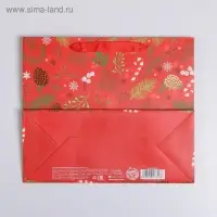 Пакет подарочный новогодний ламинированный &laquo;Время волшебства&raquo;, ML 27 х 23 х 11.5 см