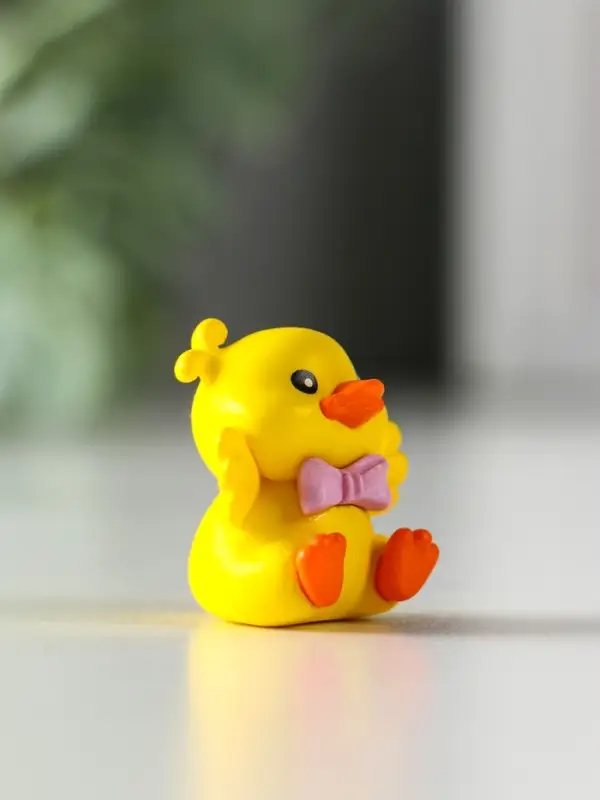 Сувенир полистоун "Утята на отдыхе" набор 6 шт 2,4х3х3 см