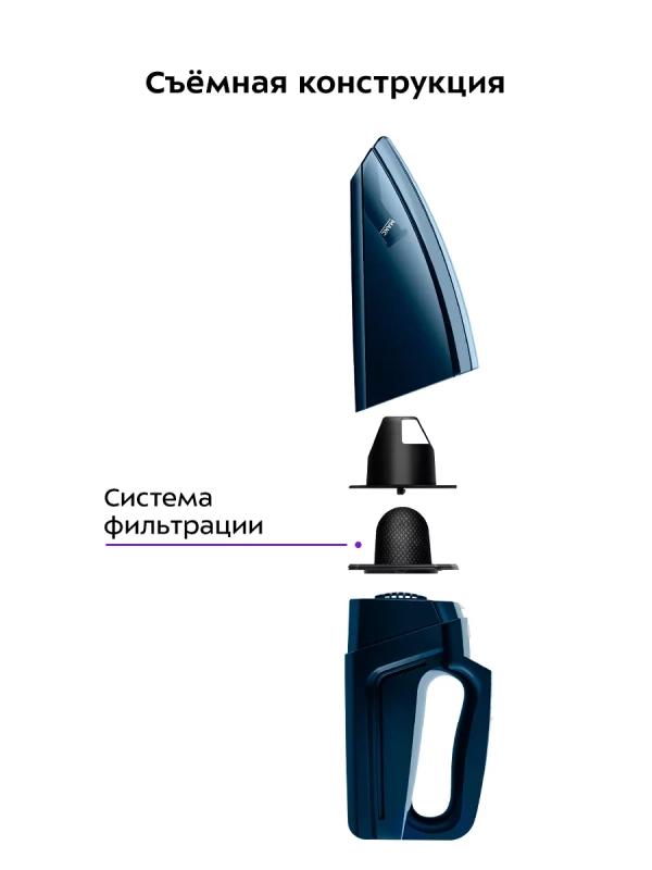 Пылесос ручной беспроводной КТ-5178 - 75 Вт
