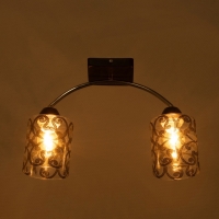 Люстра 1111/2CR E27 40Вт хром 35х10х28 см BayerLux