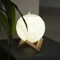 Увлажнитель-ночник HM-4, ультразвуковой &laquo;Луна&raquo;, 1 Вт, 0.8 л, от USB