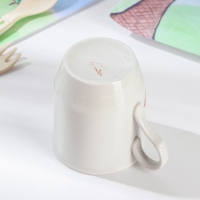 Кружка фарфоровая &laquo;Русское поле. Весёлый Колобок&raquo;, 210 мл, d=7 см, рисунок МИКС