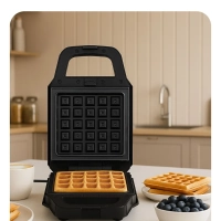 Вафельница электрическая для бельгийских вафель КТ-3653