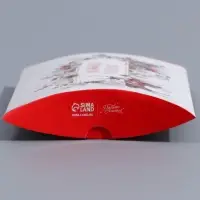 Коробка новогодняя складная фигурная &laquo;Акварель&raquo;, 19 х 14 х 4 см, Новый год