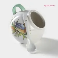 Сахарница с ложкой Доляна &laquo;Флора и Фауна&raquo;, 200 мл