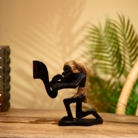 Сувенир из дерева &laquo;Абориген музыкант&raquo;, 15&times;8&times;19 см