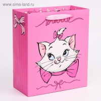 Пакет ламинированный вертикальный, 23 х 27 х 11,5 см "Marie", Коты аристократы